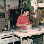 תמונה של חברי שריד במקומות עבודה בשנות התשעים