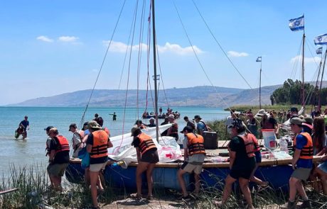 נוער עמק יזרעאל צלח את הכנרת: כל הכבוד לרפסודיה של שריד ולצוות המדריכים