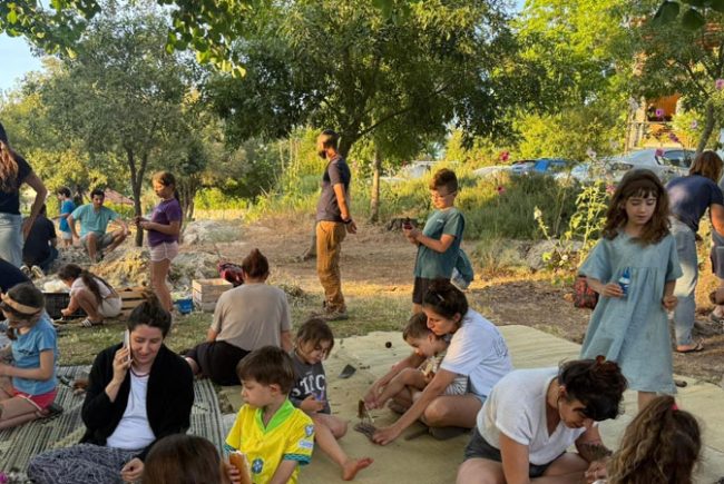 יער המאכל בשריד הפך למקום הכי חם בקיבוץ